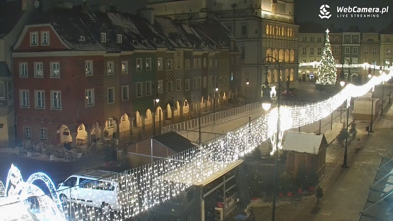 POZNAŃ - Stary Rynek - 07 styczeń 2026, 06:29