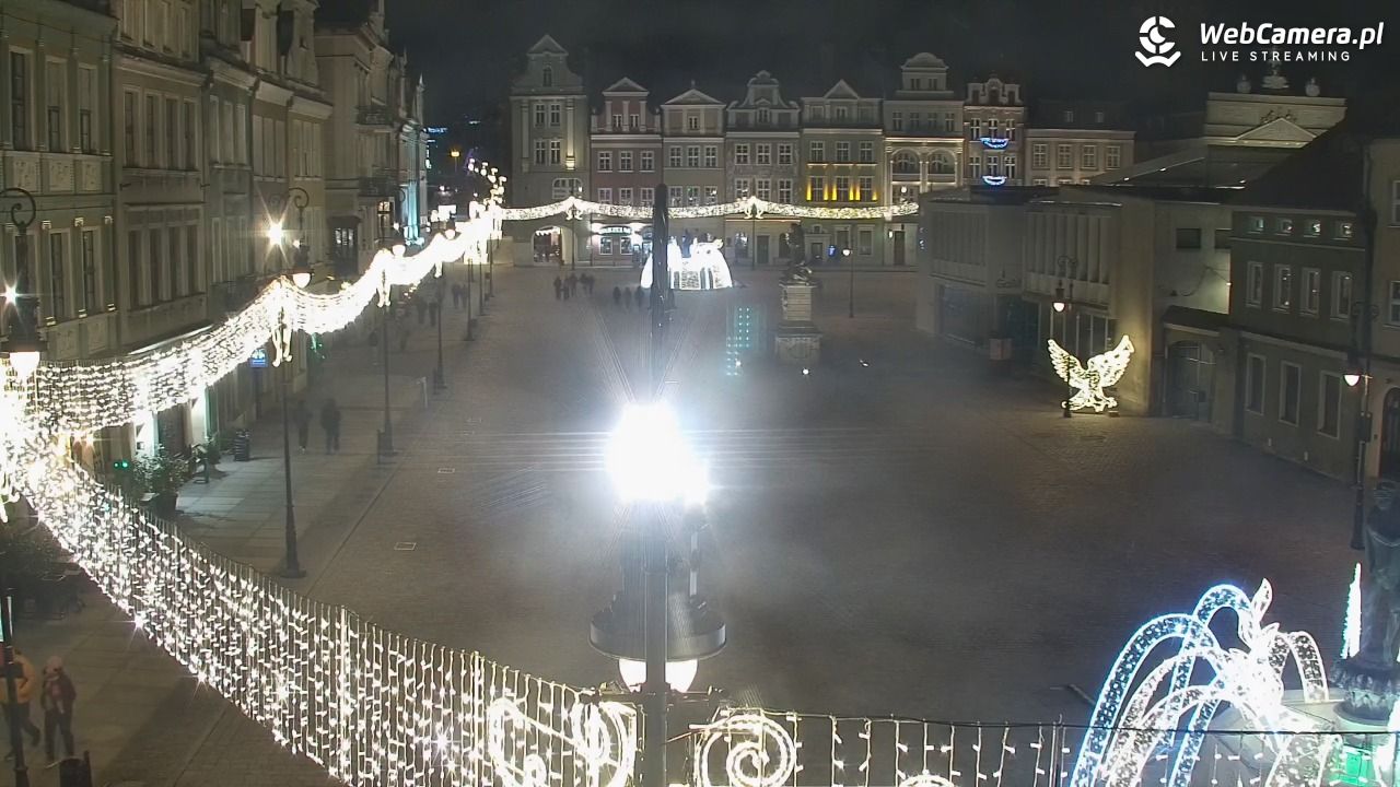 POZNAŃ - Stary Rynek - 18 styczeń 2026, 18:49