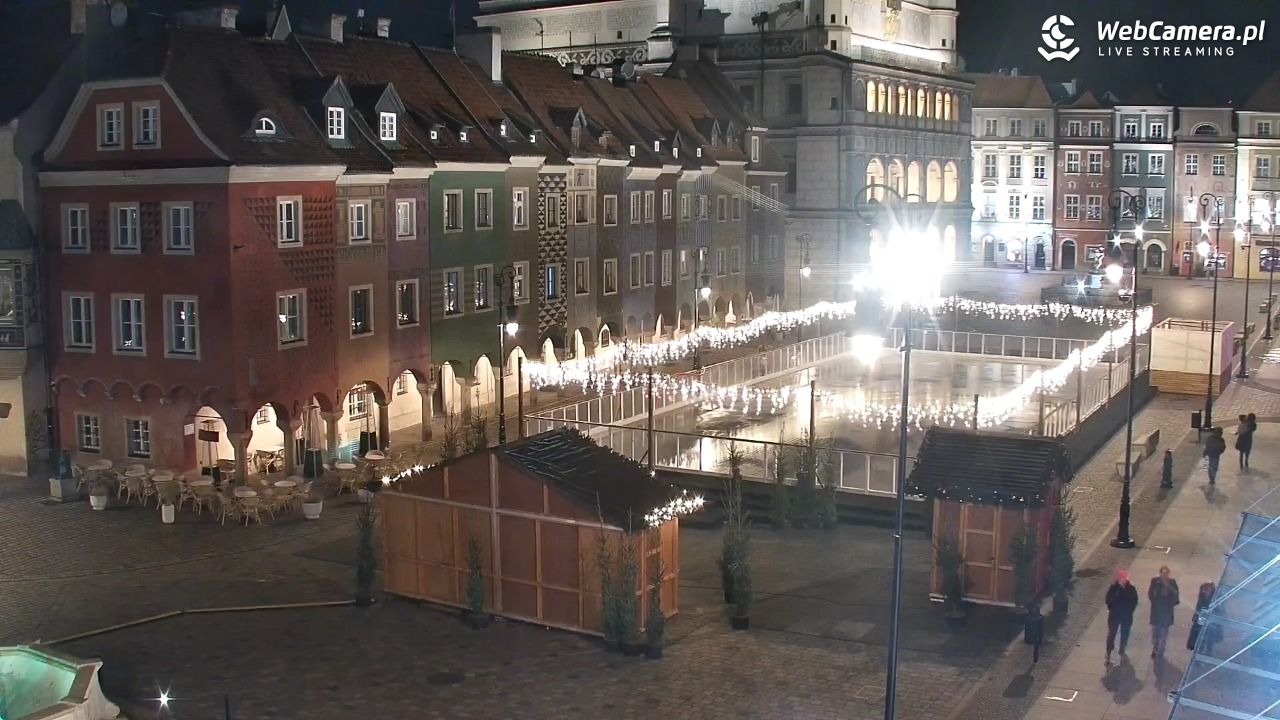 POZNAŃ - Stary Rynek - 18 listopad 2025, 21:58