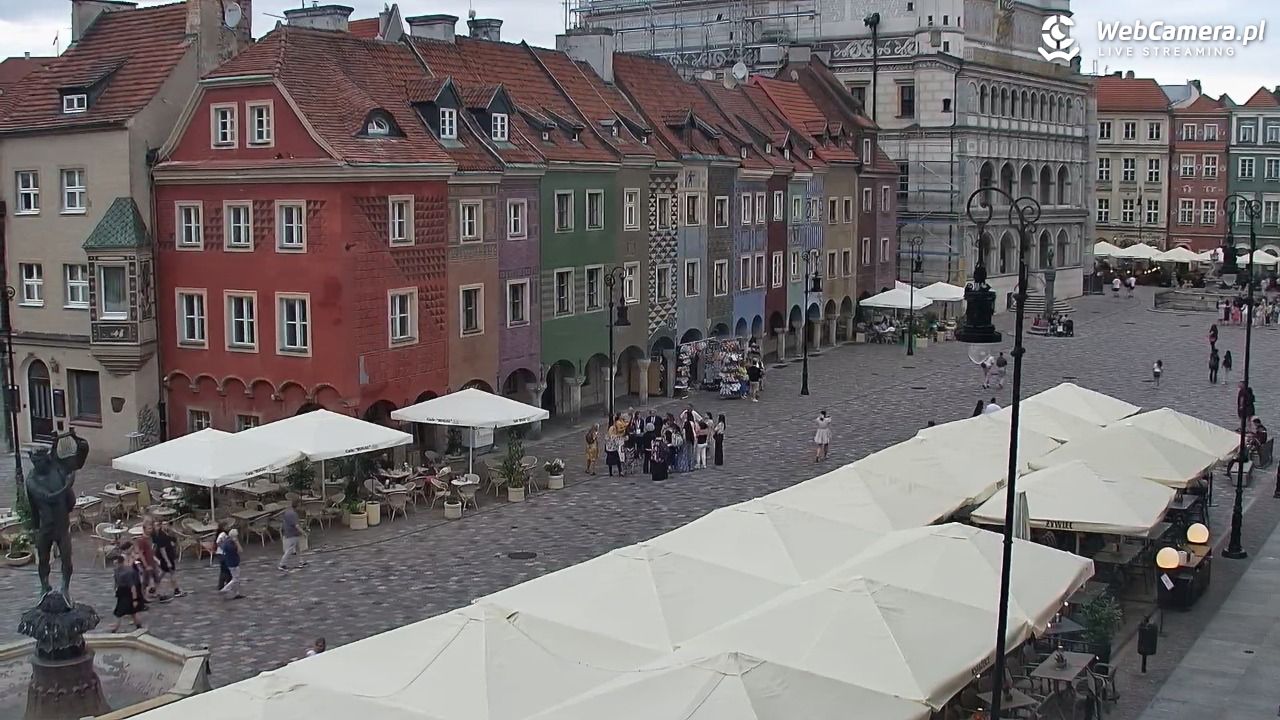 POZNAŃ - Stary Rynek - 14 lipiec 2026, 19:46
