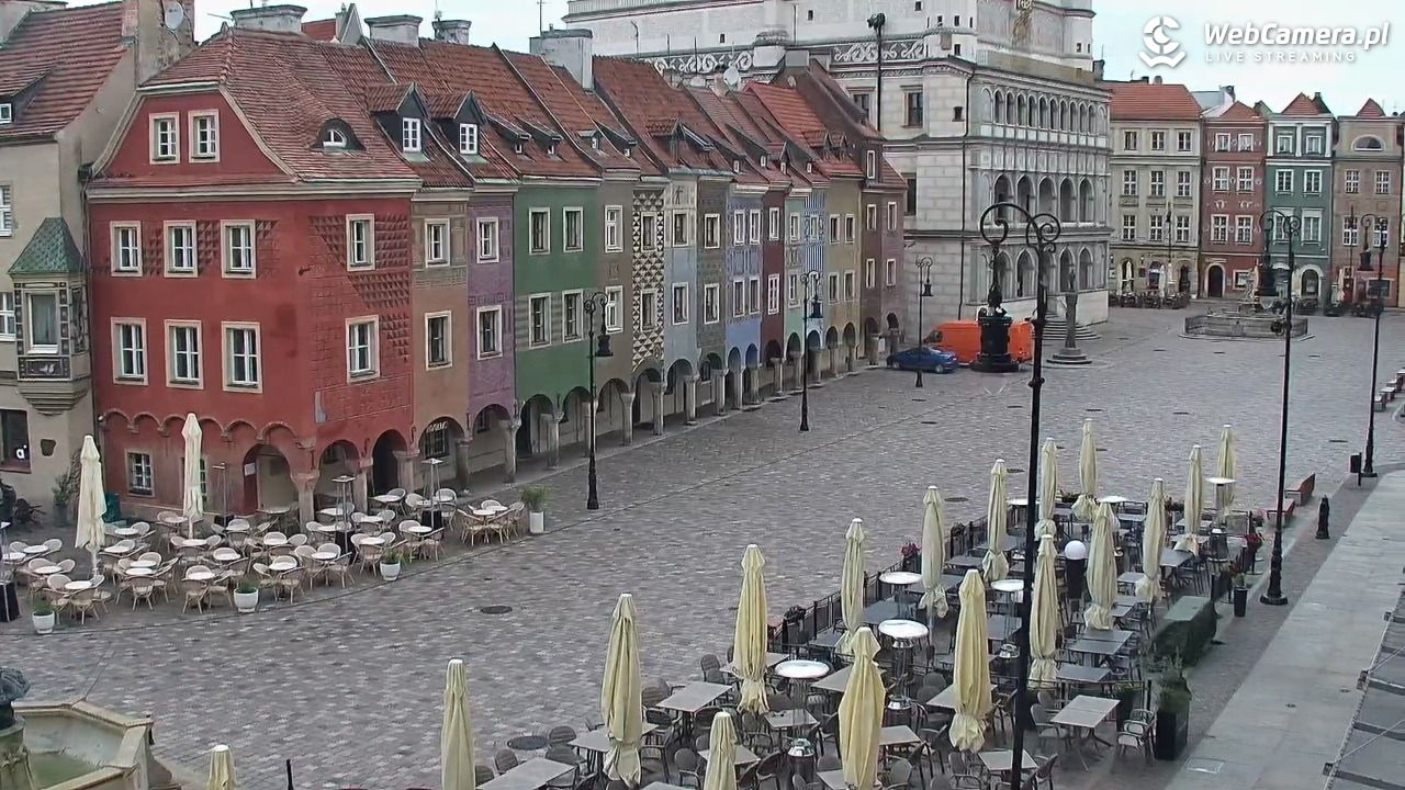 POZNAŃ - Stary Rynek - 11 lipiec 2025, 07:35