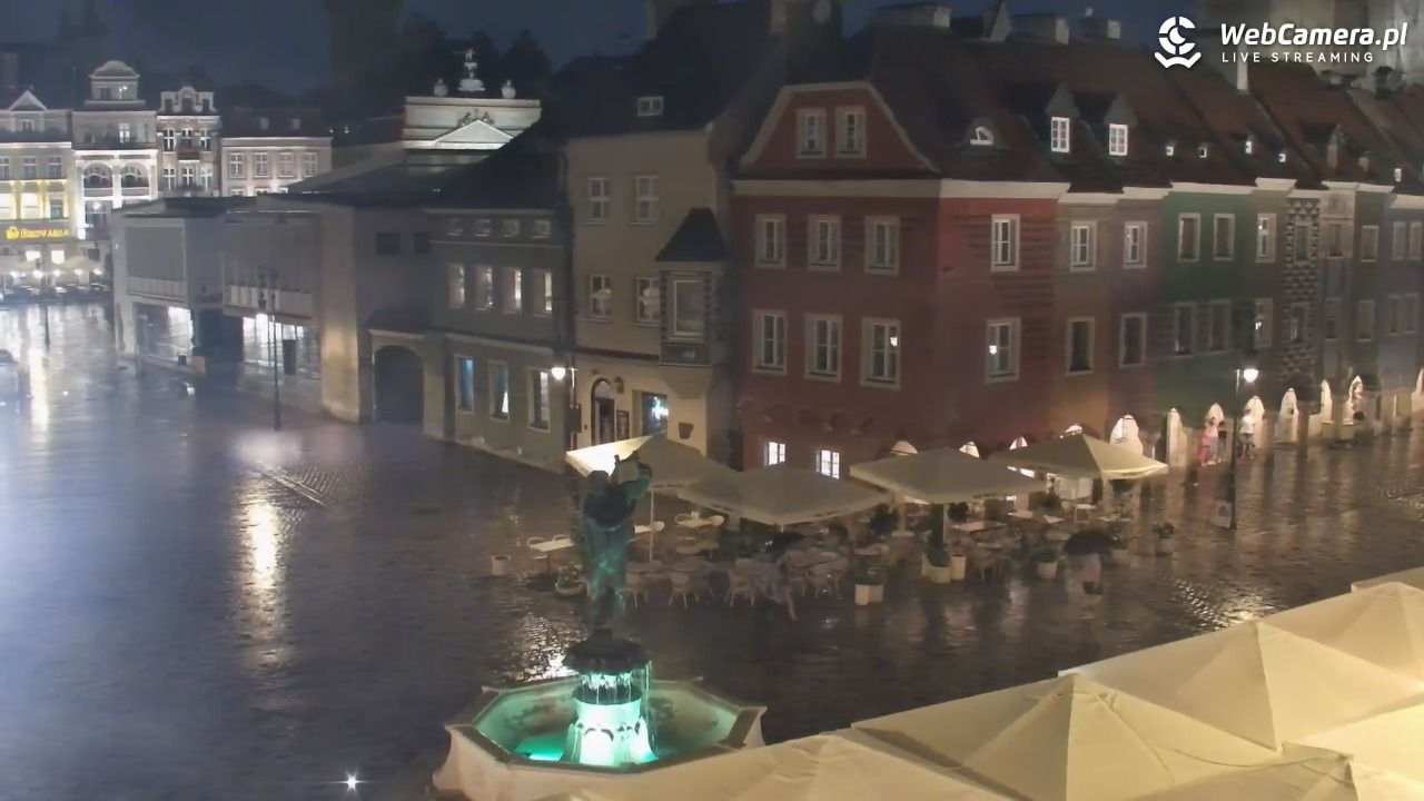 POZNAŃ - Stary Rynek - 04 sierpień 2026, 21:35