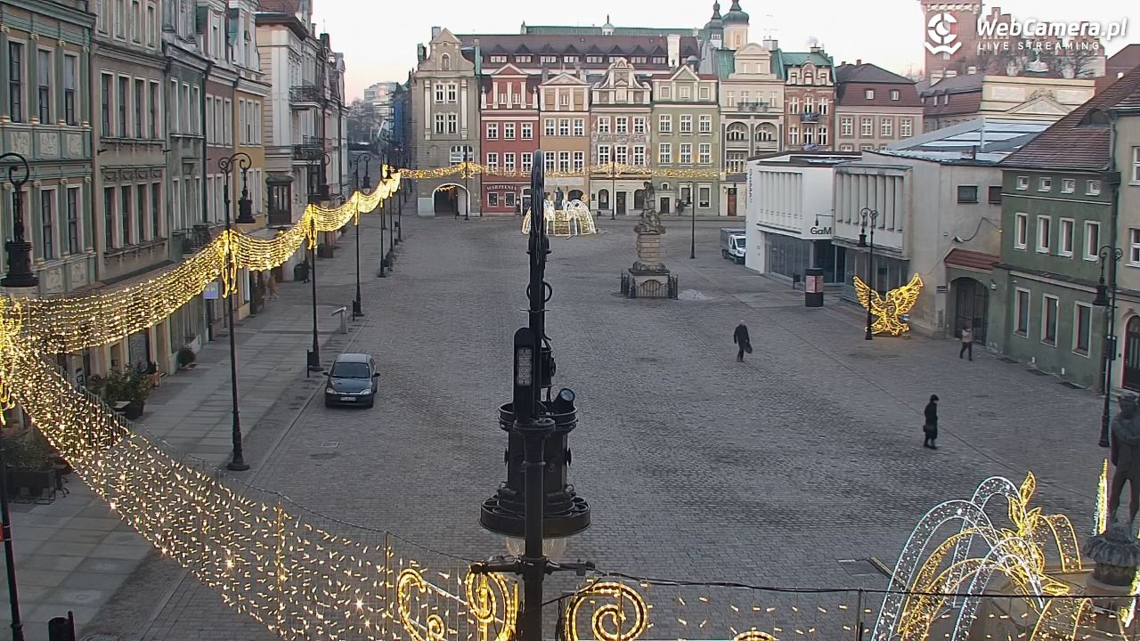 POZNAŃ - Stary Rynek - 19 styczeń 2026, 07:56