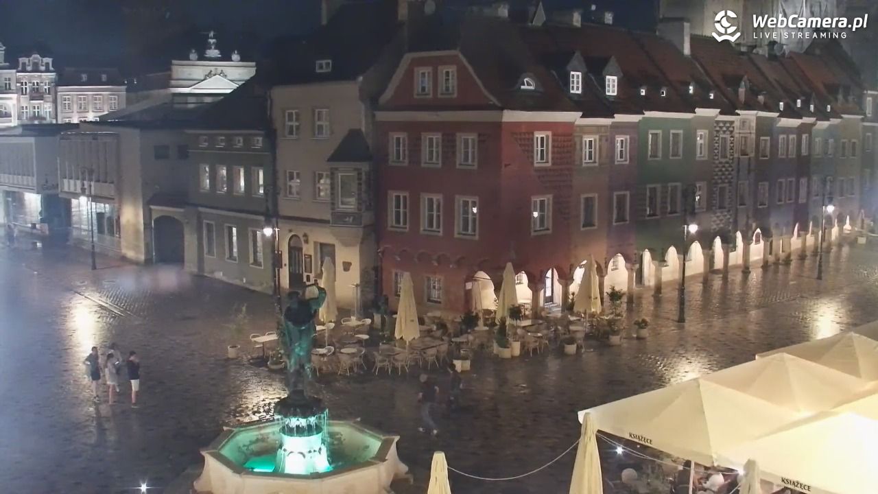 POZNAŃ - Stary Rynek - 04 sierpień 2026, 21:50