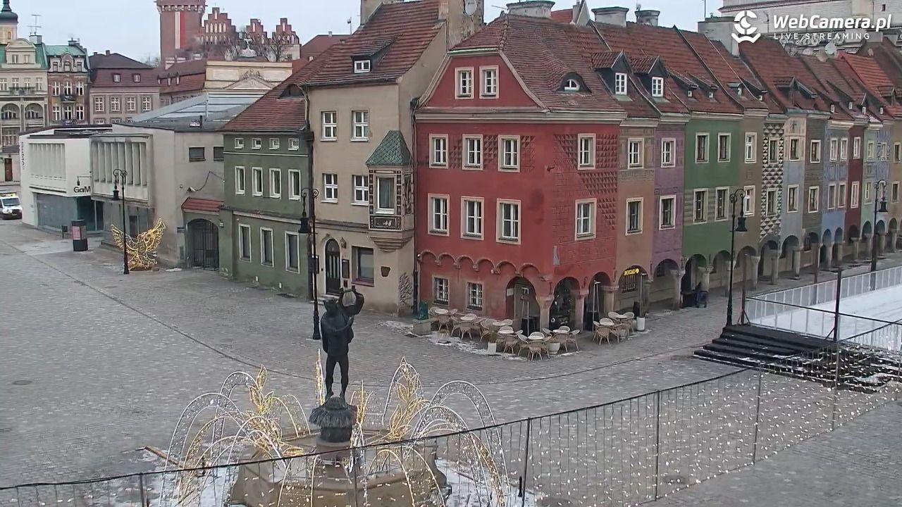 POZNAŃ - Stary Rynek - 31 styczeń 2026, 08:18