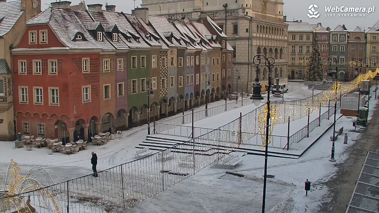 POZNAŃ - Stary Rynek - 27 styczeń 2026, 08:10