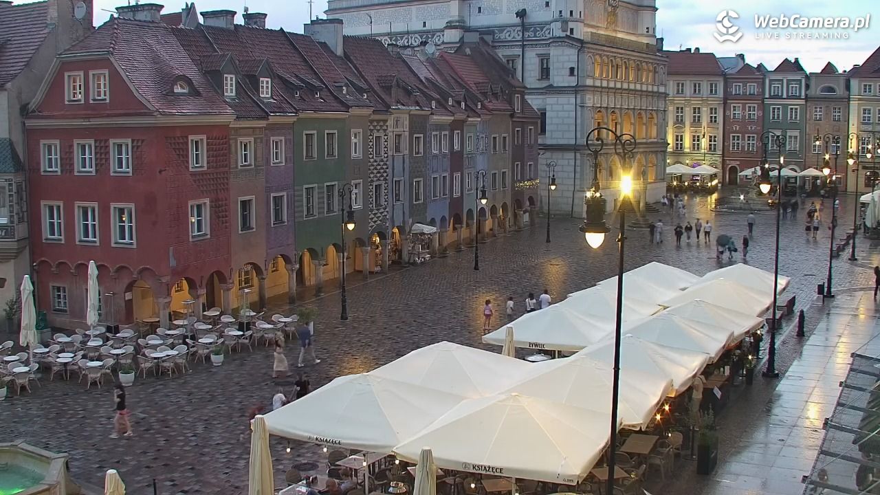 POZNAŃ - Stary Rynek - 14 lipiec 2025, 21:15