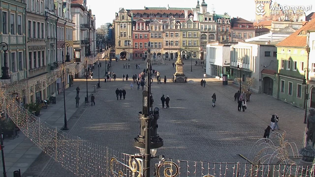 POZNAŃ - Stary Rynek - 18 styczeń 2026, 12:15