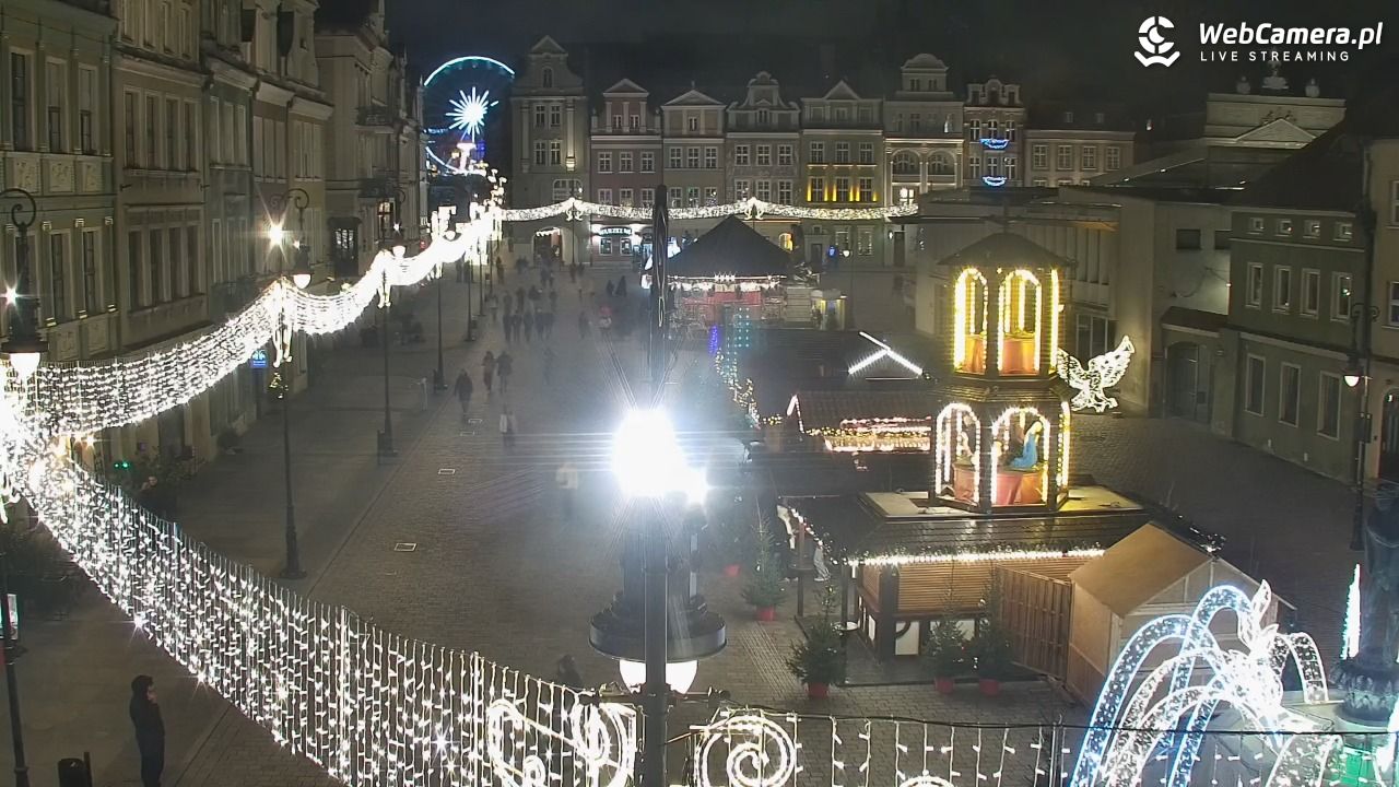POZNAŃ - Stary Rynek - 22 grudzień 2025, 20:41