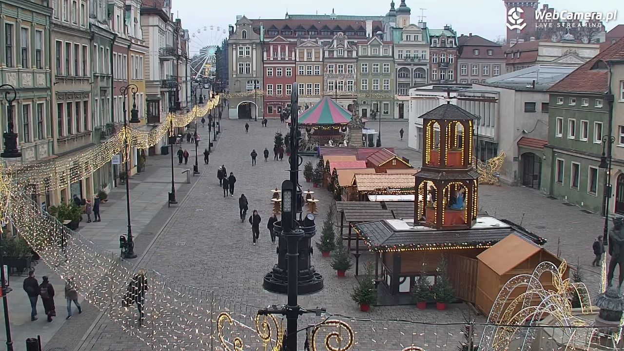 POZNAŃ - Stary Rynek - 22 grudzień 2025, 11:56