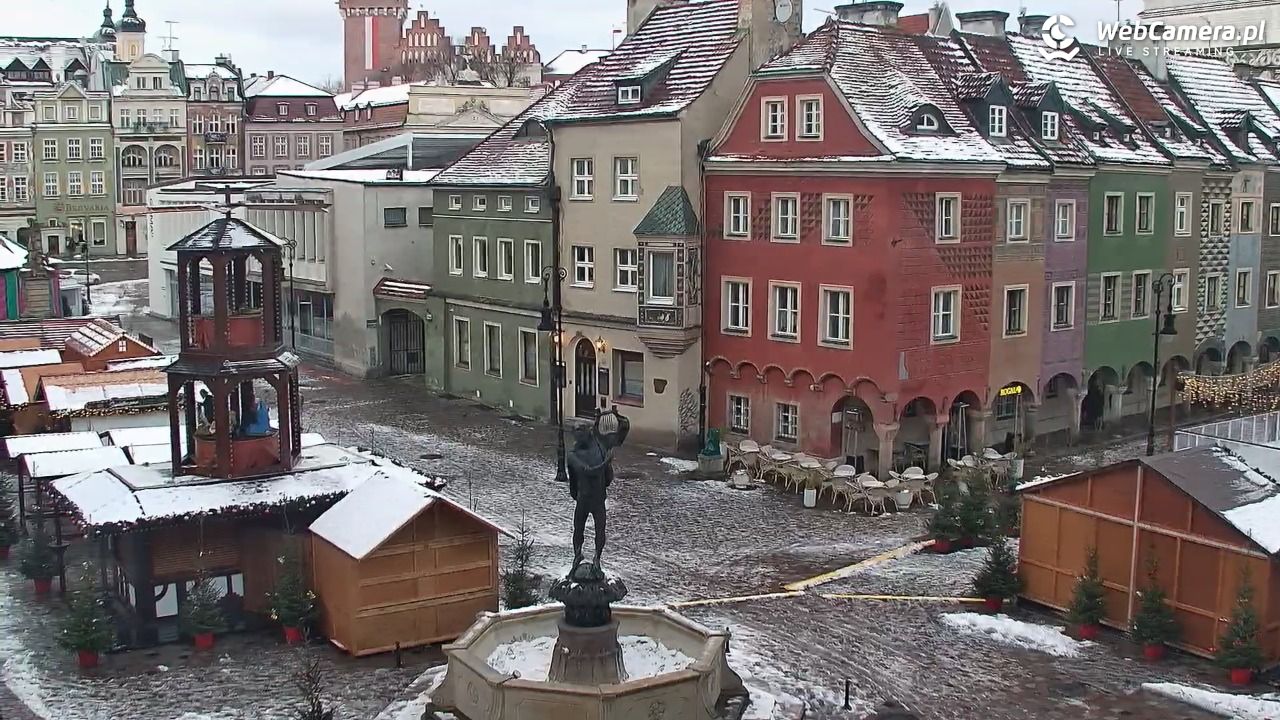 POZNAŃ - Stary Rynek - 27 listopad 2025, 07:57