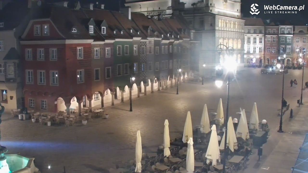 POZNAŃ - Stary Rynek - 22 marzec 2026, 23:15