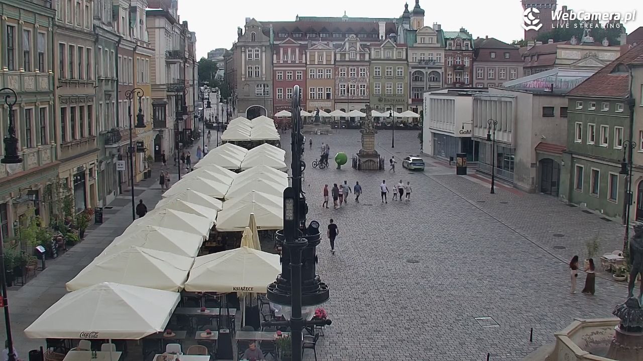 POZNAŃ - Stary Rynek - 13 lipiec 2026, 17:51