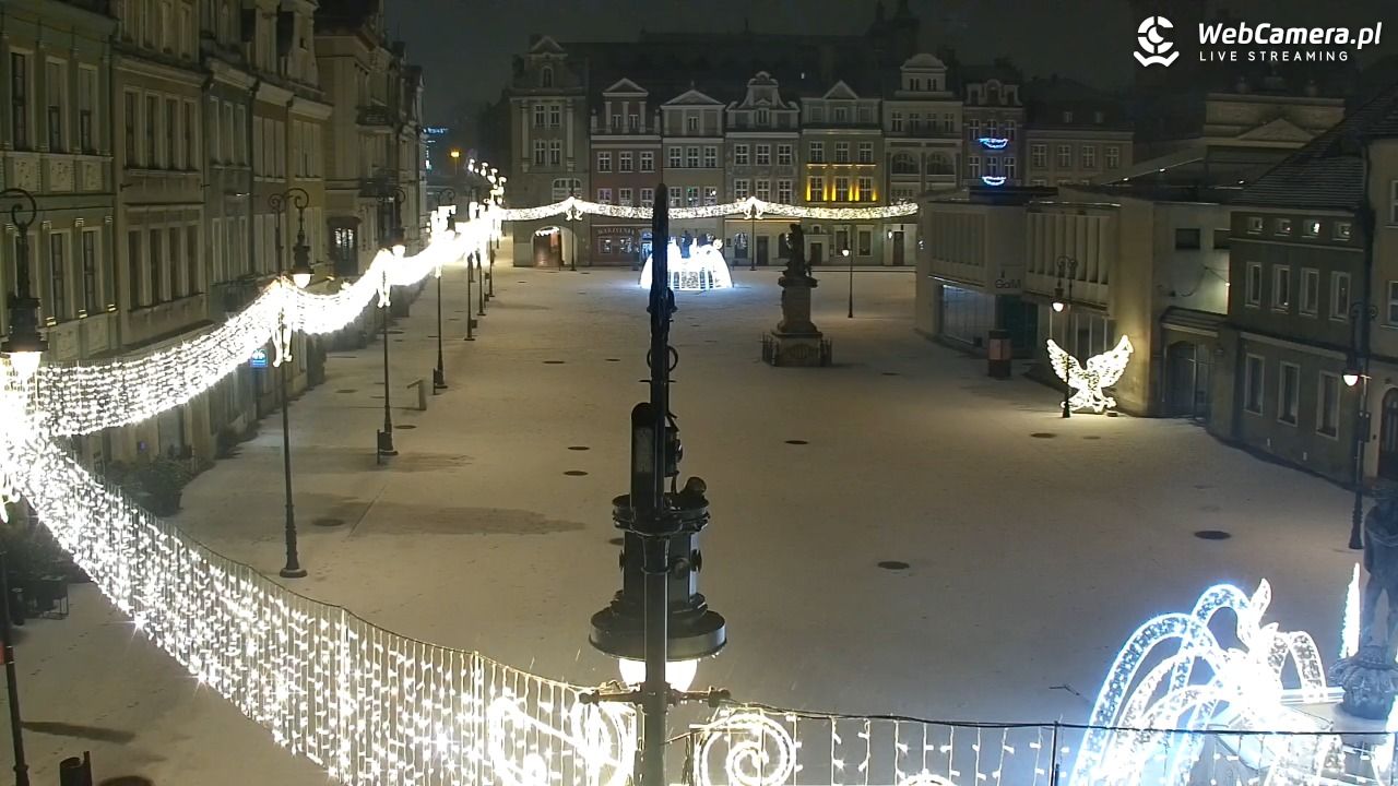 POZNAŃ - Stary Rynek - 27 styczeń 2026, 05:25