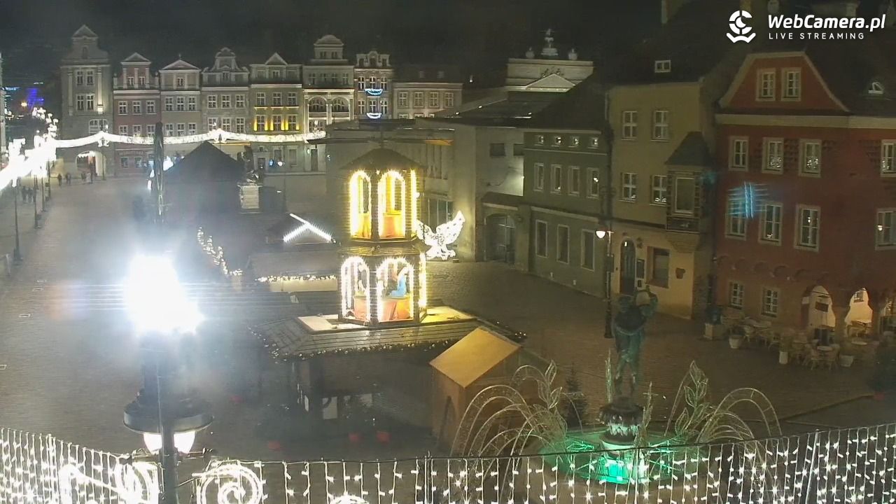 POZNAŃ - Stary Rynek - 24 grudzień 2025, 21:35