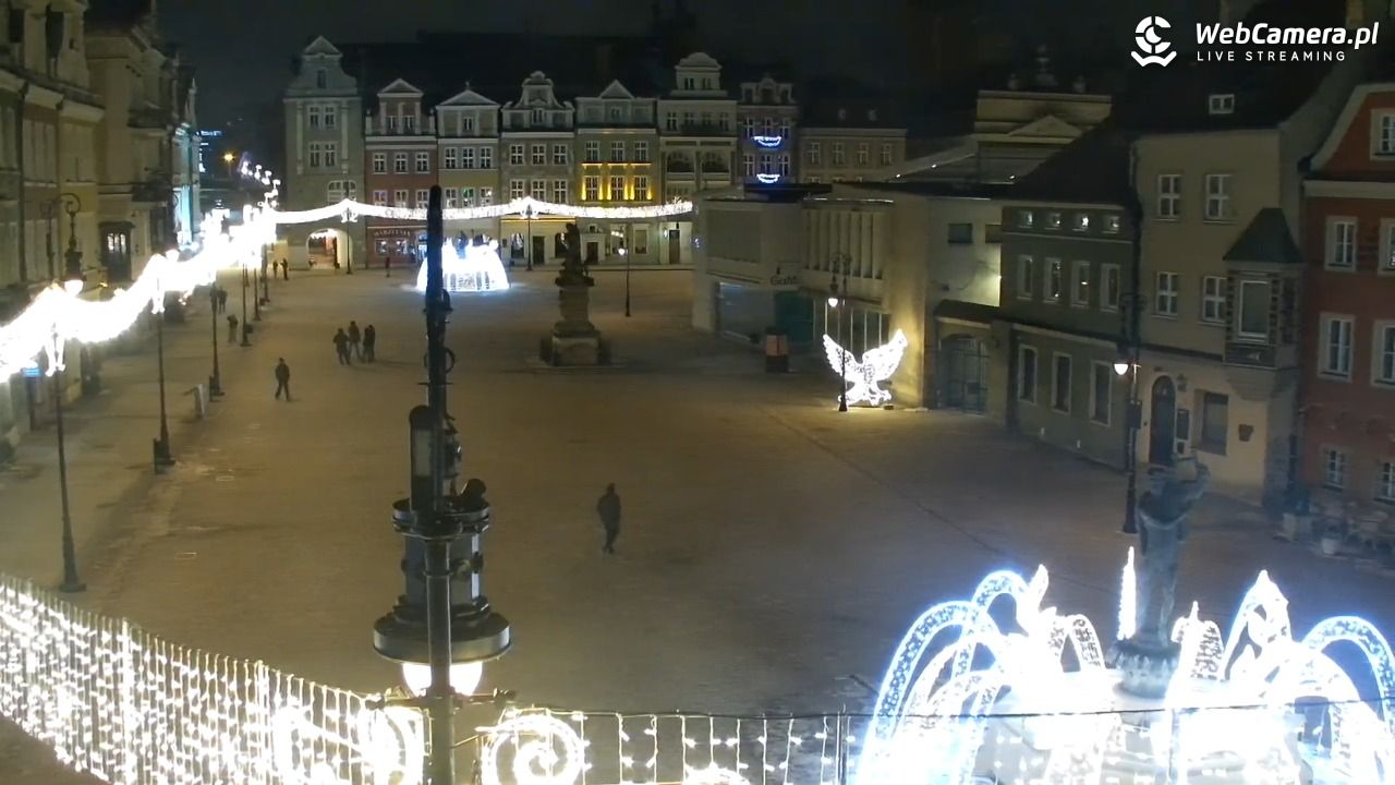POZNAŃ - Stary Rynek - 31 styczeń 2026, 03:52