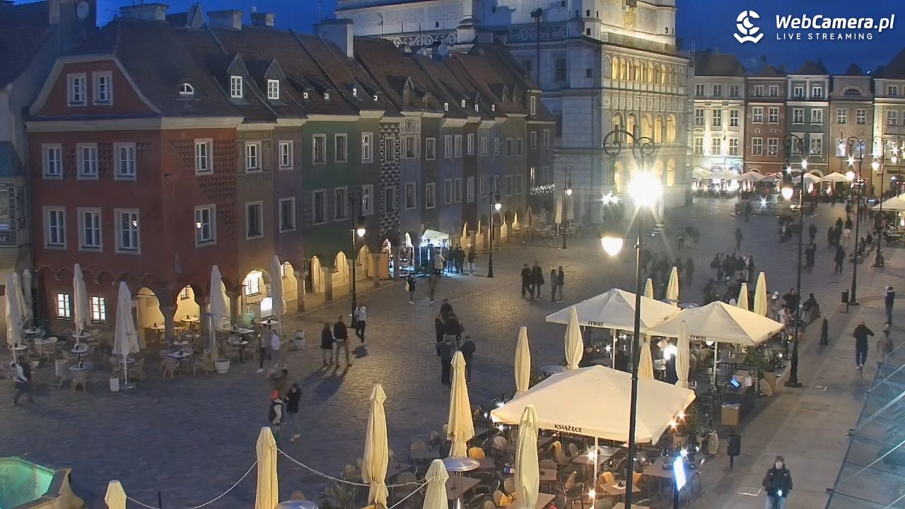 POZNAŃ - Stary Rynek - 25 kwiecień 2026, 20:40