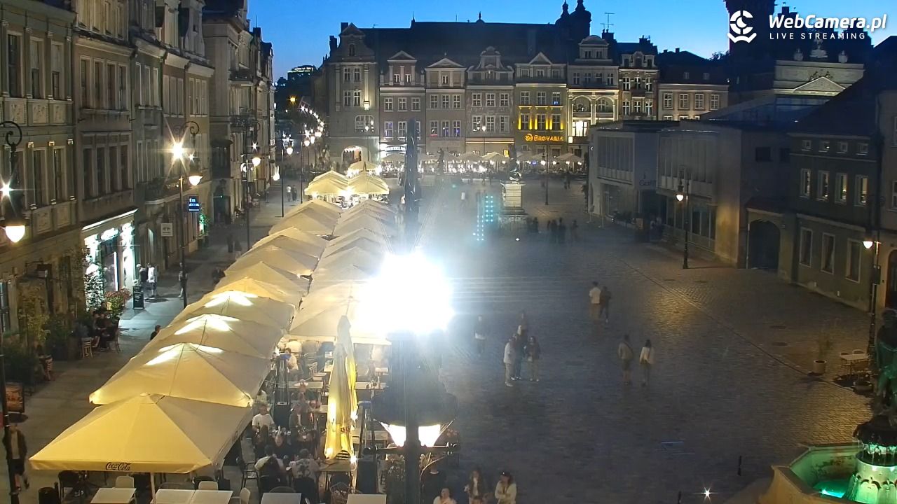 POZNAŃ - Stary Rynek - 28 lipiec 2026, 21:38