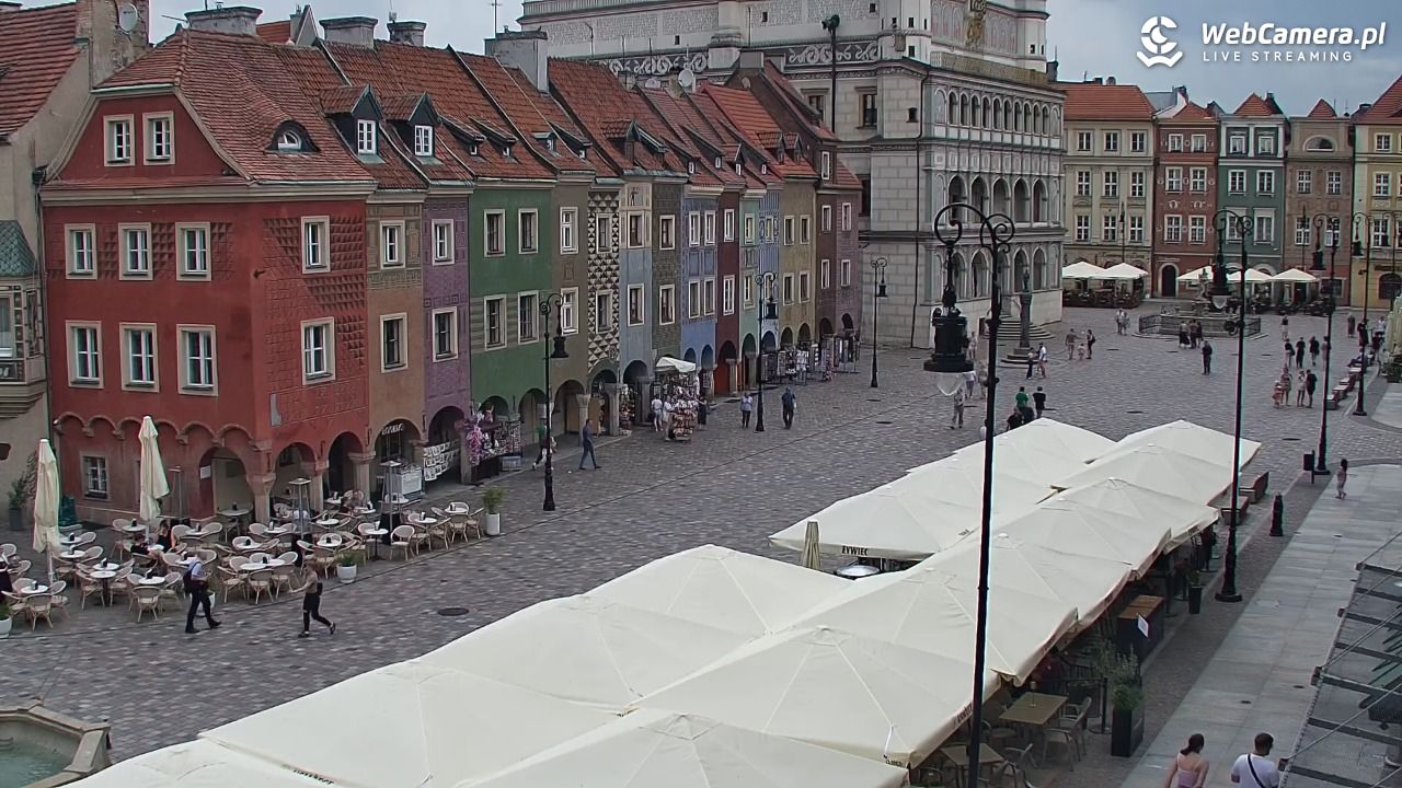 POZNAŃ - Stary Rynek - 14 lipiec 2025, 16:14