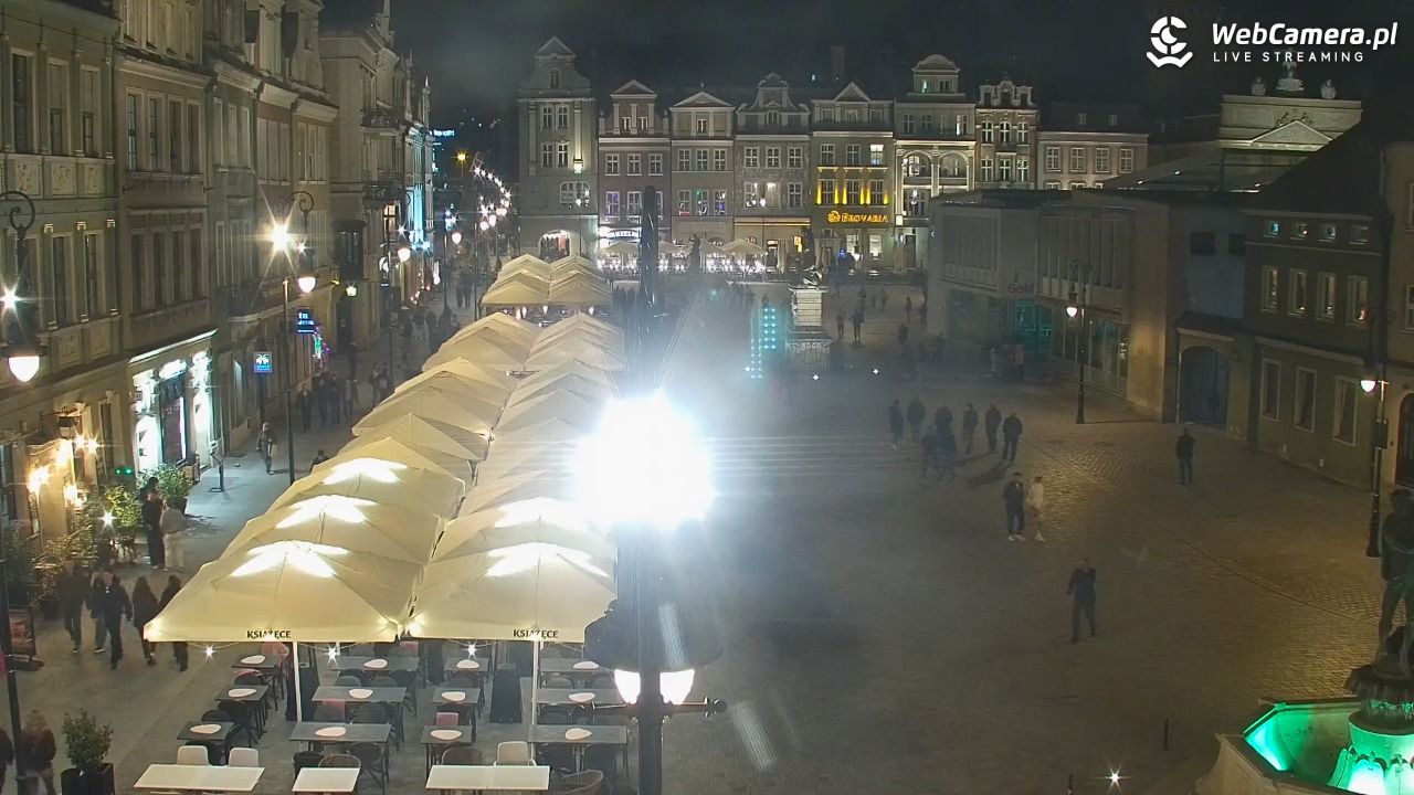 POZNAŃ - Stary Rynek - 11 kwiecień 2026, 22:07