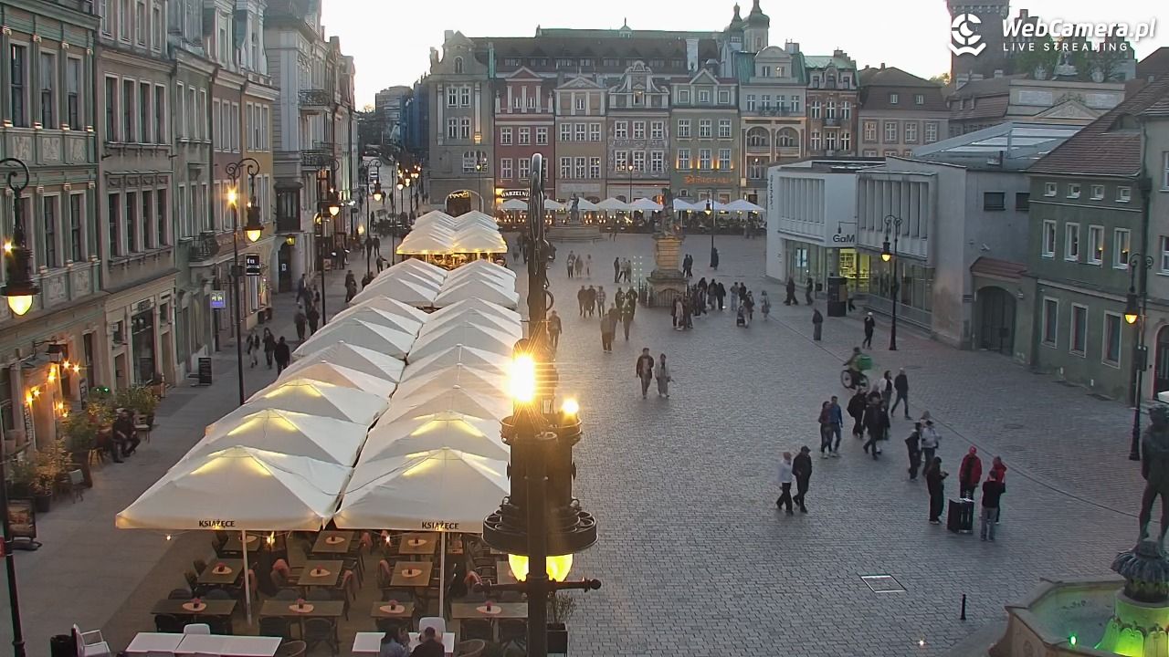 POZNAŃ - Stary Rynek - 17 kwiecień 2026, 19:59
