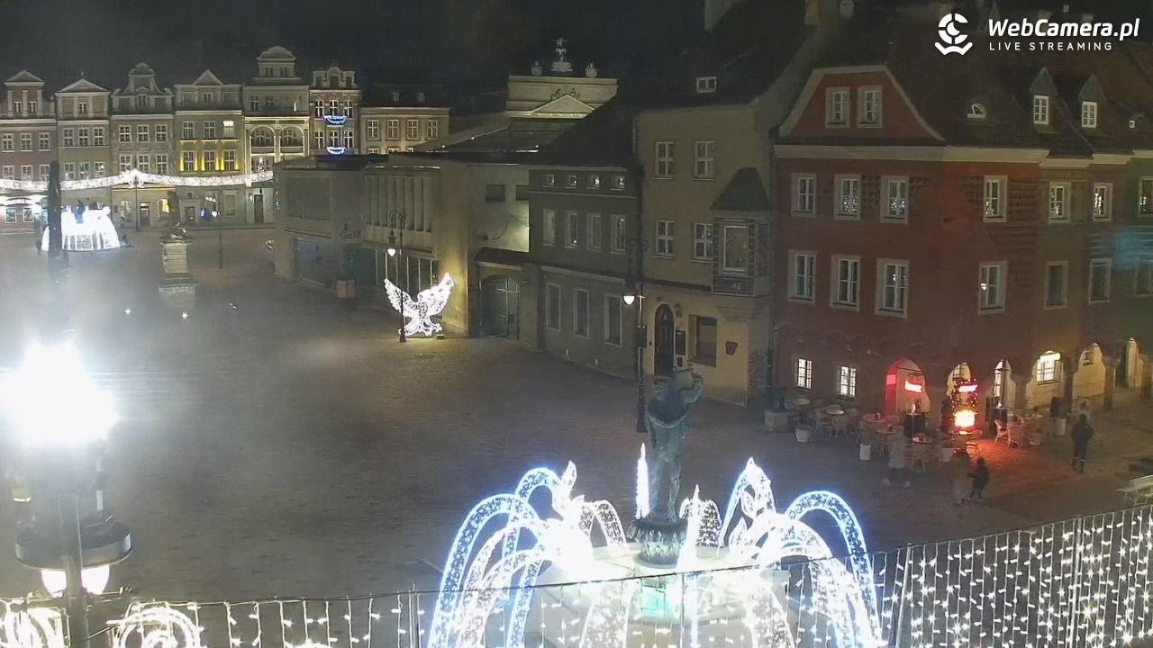 POZNAŃ - Stary Rynek - 19 styczeń 2026, 19:43