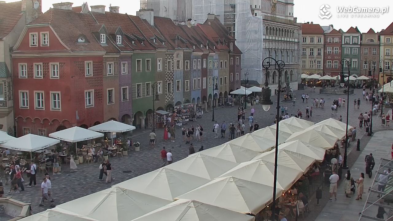 POZNAŃ - Stary Rynek - 25 lipiec 2026, 20:31