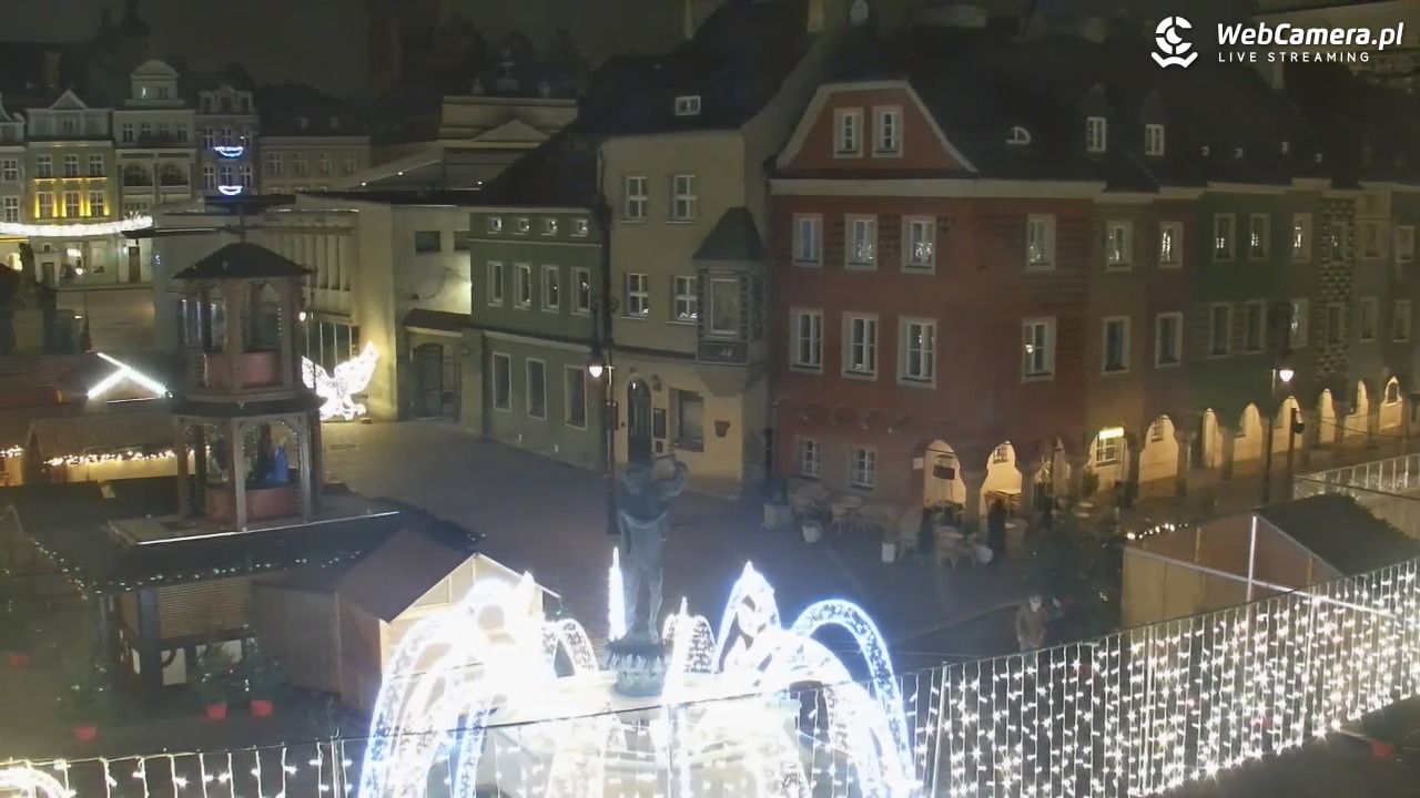 POZNAŃ - Stary Rynek - 21 grudzień 2025, 01:48