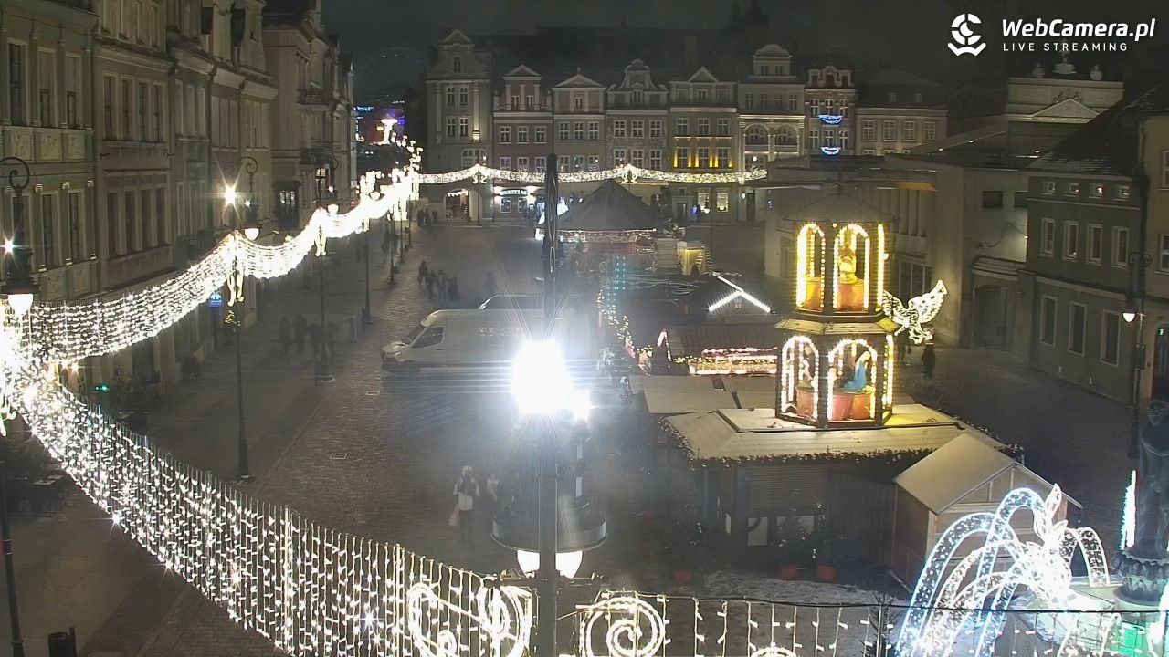 POZNAŃ - Stary Rynek - 06 styczeń 2026, 22:19