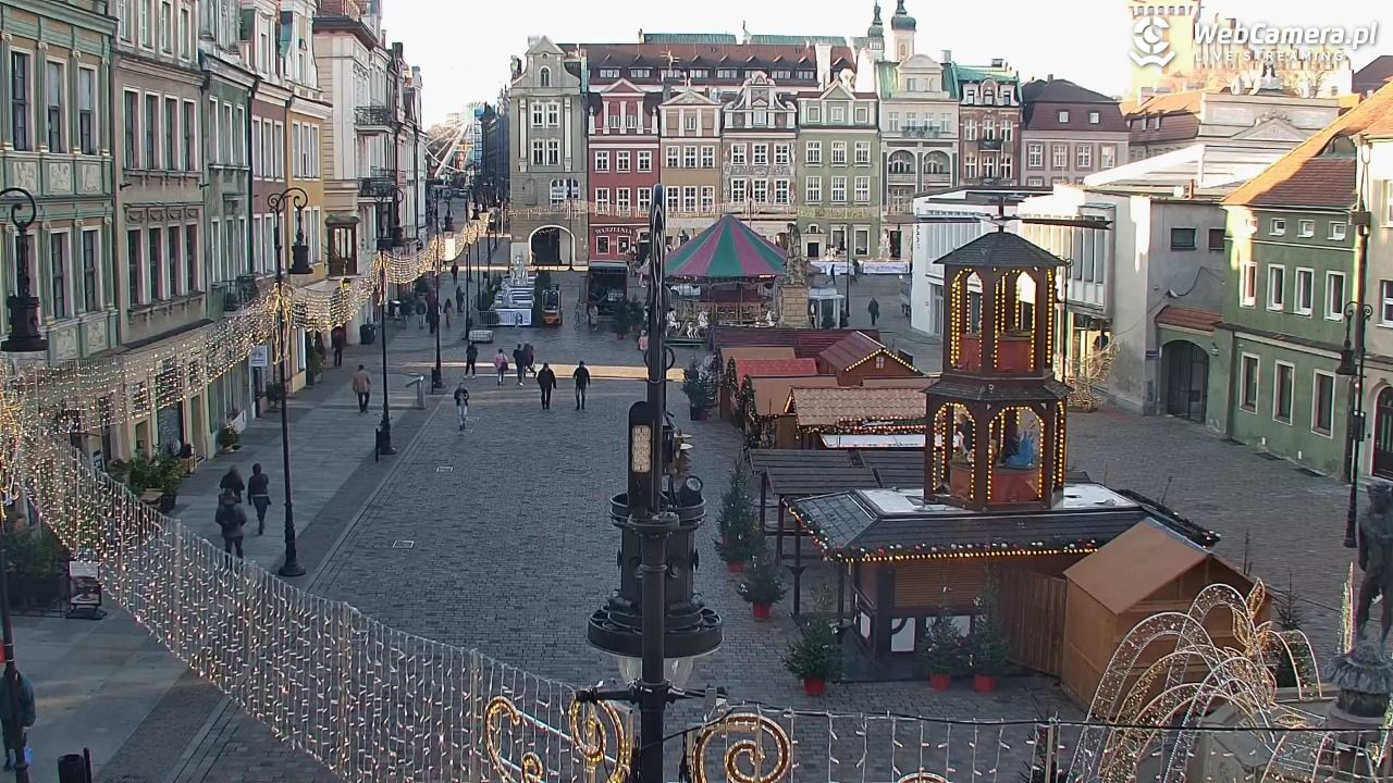 POZNAŃ - Stary Rynek - 15 grudzień 2025, 12:57