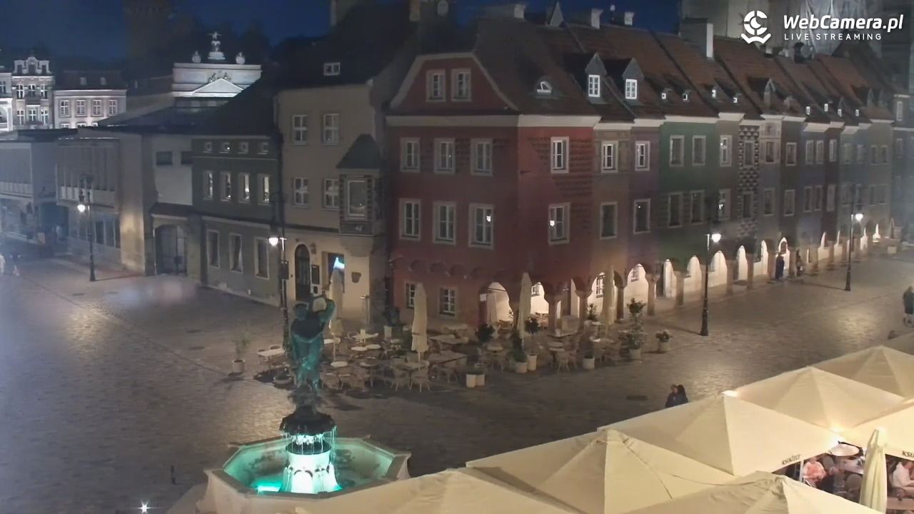 POZNAŃ - Stary Rynek - 28 lipiec 2026, 22:26
