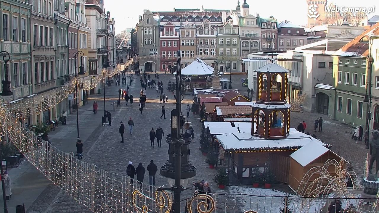 POZNAŃ - Stary Rynek - 06 styczeń 2026, 13:03