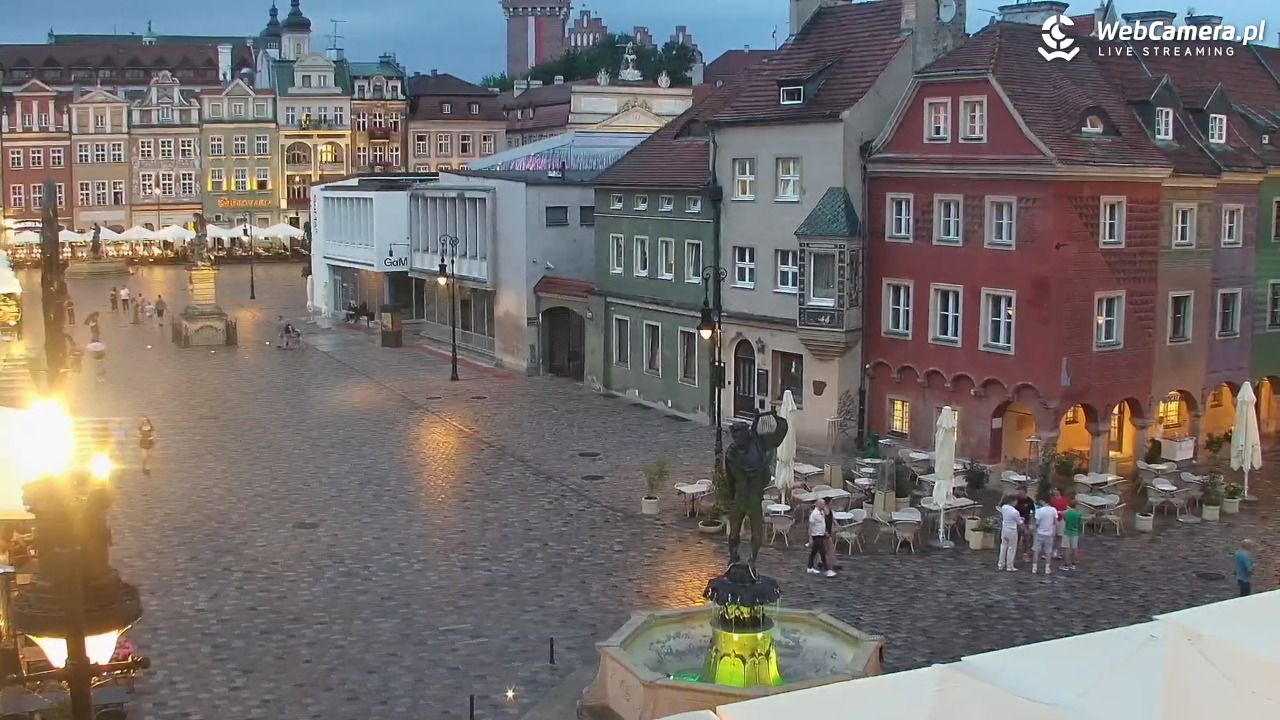 POZNAŃ - Stary Rynek - 30 czerwiec 2026, 21:23
