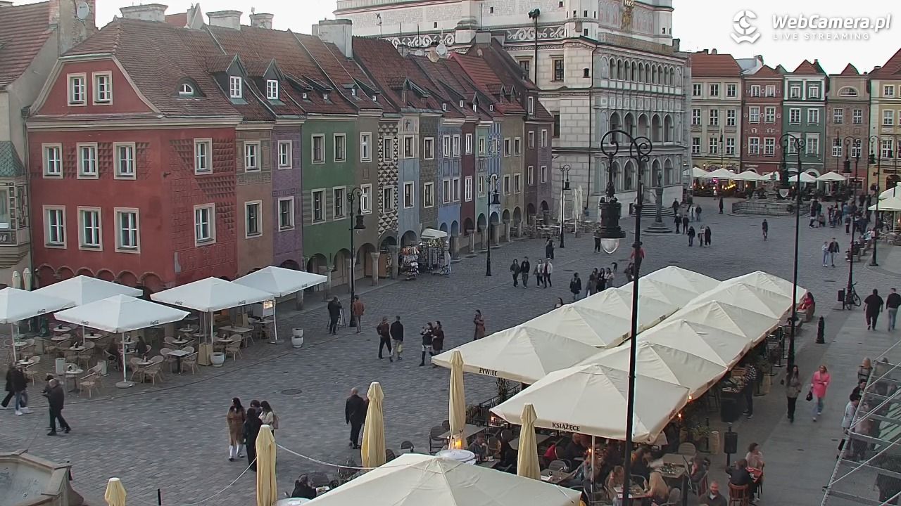 POZNAŃ - Stary Rynek - 17 kwiecień 2026, 19:41