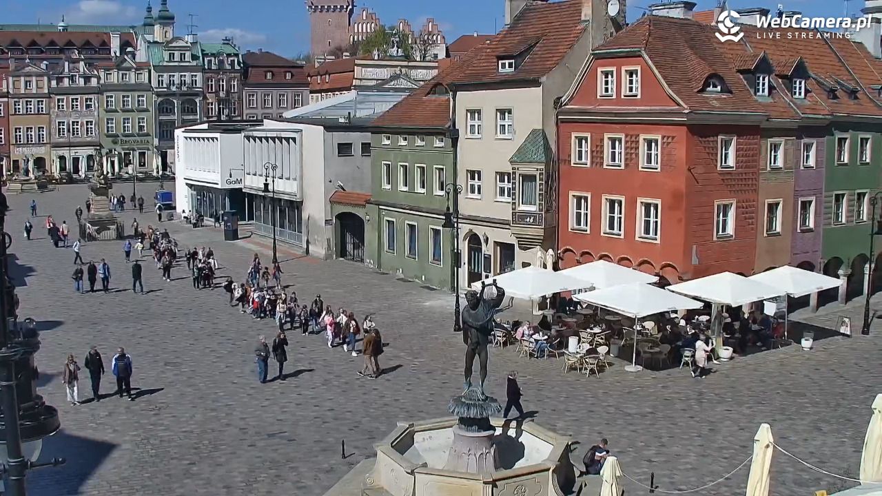 POZNAŃ - Stary Rynek - 15 kwiecień 2026, 11:55