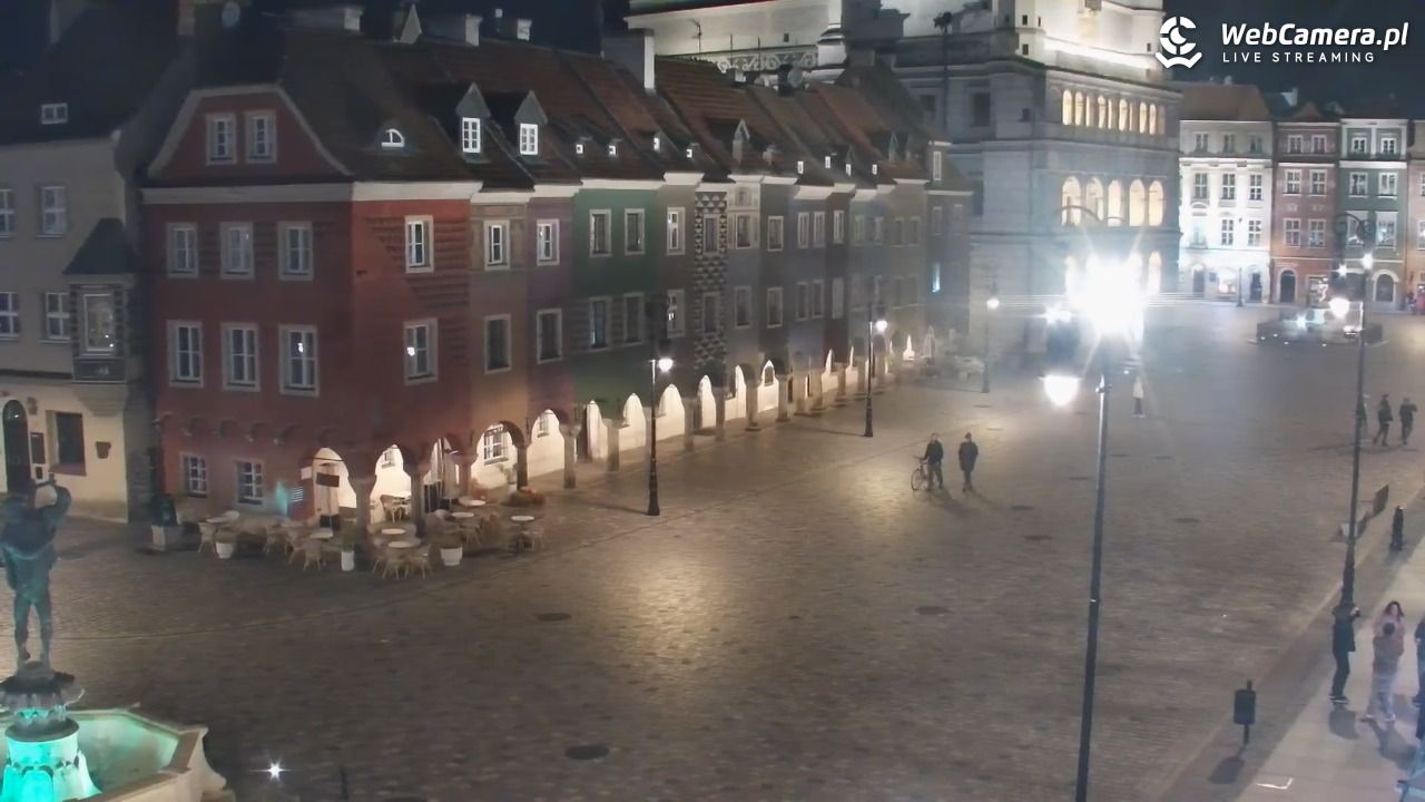 POZNAŃ - Stary Rynek - 03 listopad 2025, 22:17