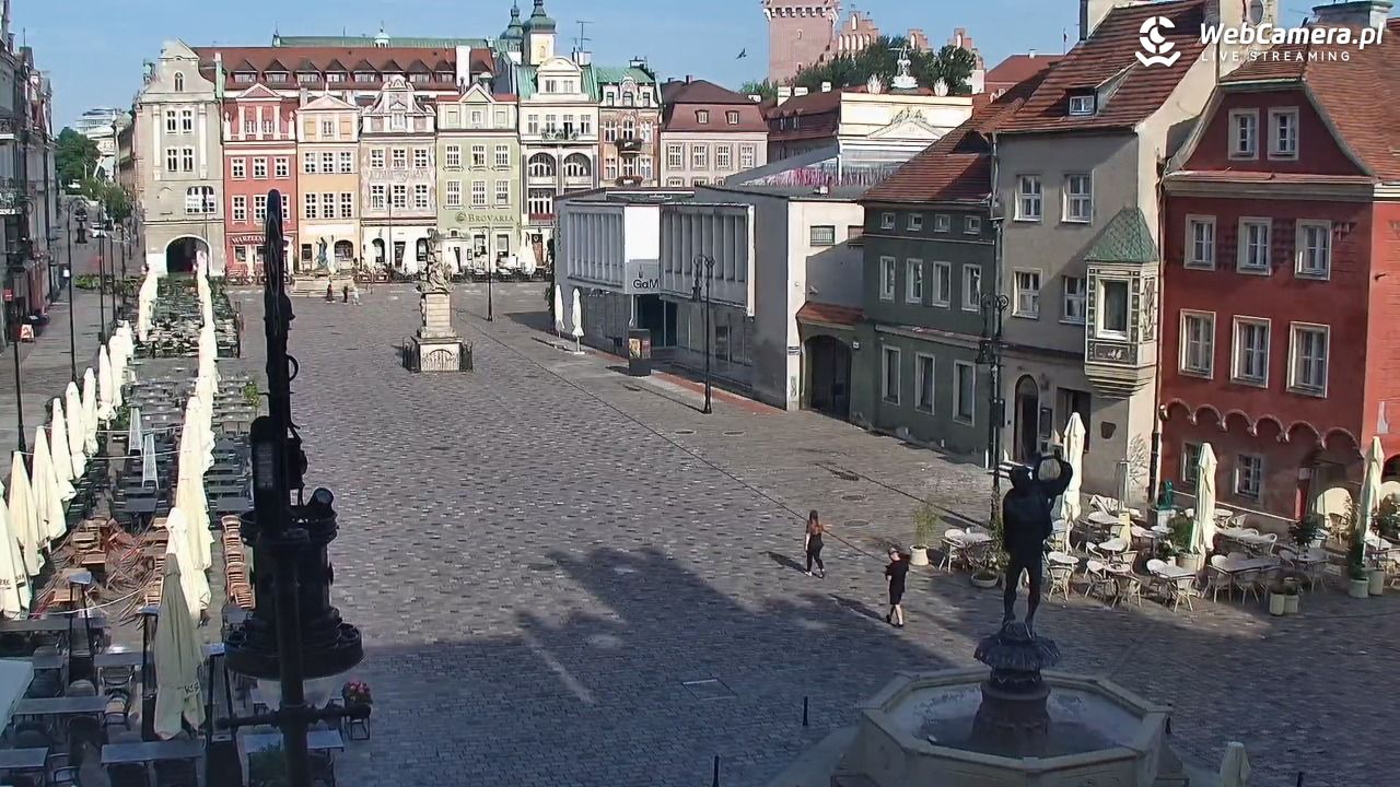 POZNAŃ - Stary Rynek - 25 lipiec 2026, 08:38