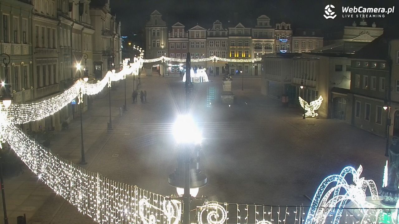 POZNAŃ - Stary Rynek - 18 styczeń 2026, 23:51