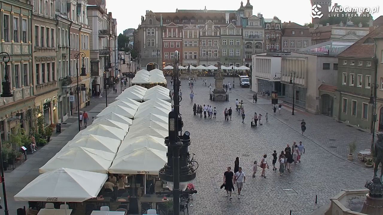 POZNAŃ - Stary Rynek - 13 lipiec 2026, 20:46