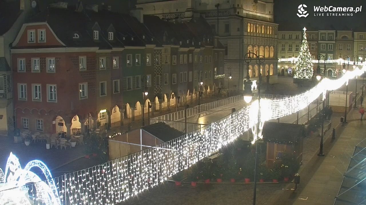POZNAŃ - Stary Rynek - 21 grudzień 2025, 03:52