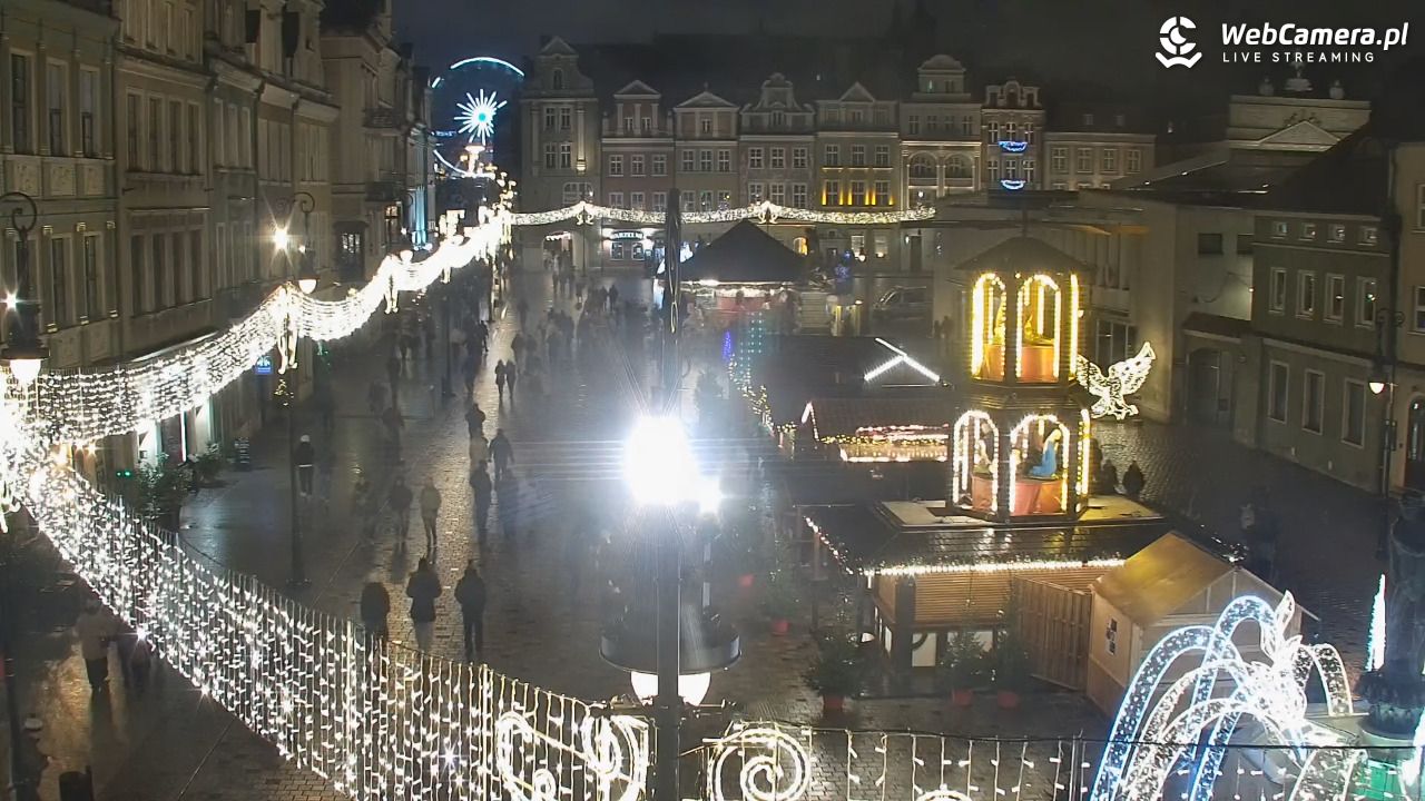 POZNAŃ - Stary Rynek - 27 grudzień 2025, 20:04