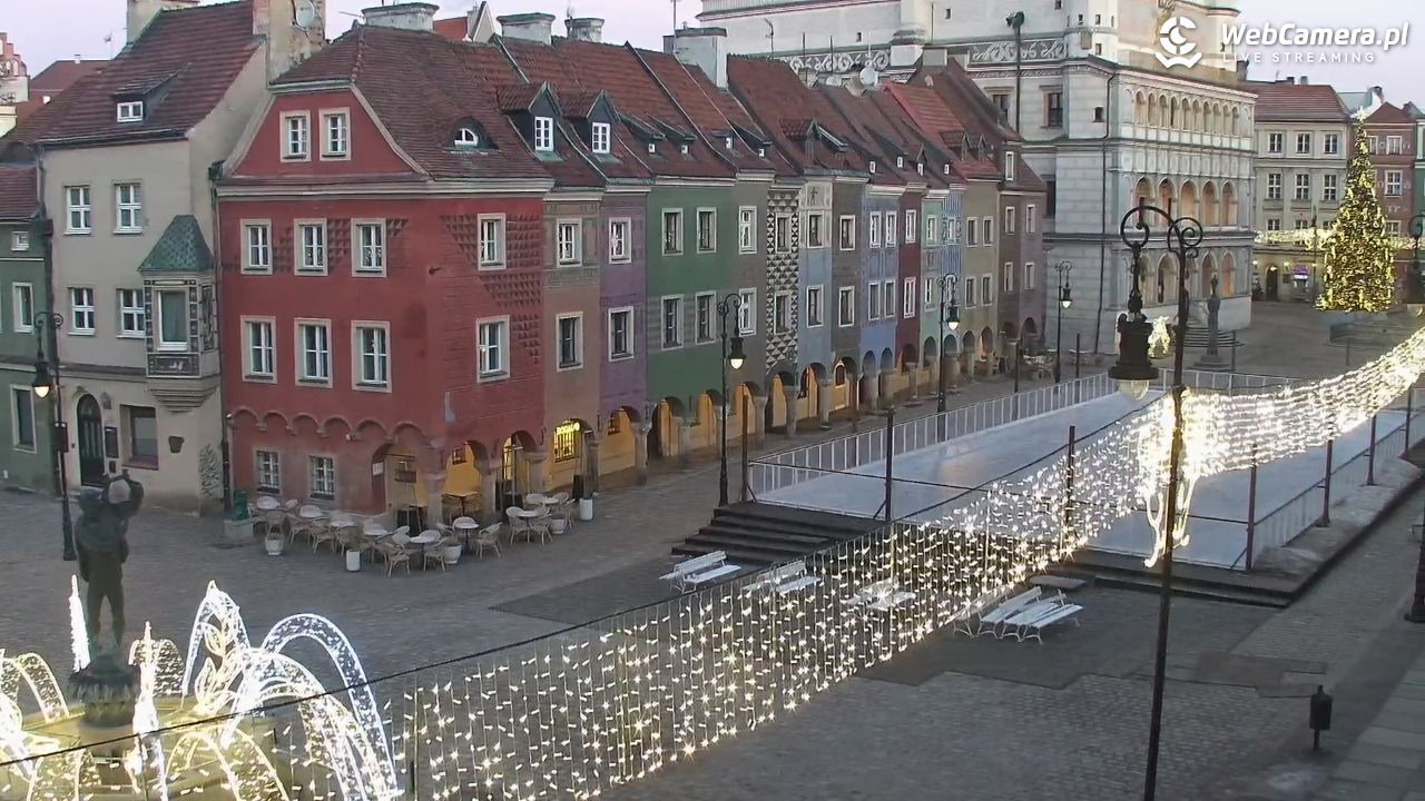 POZNAŃ - Stary Rynek - 18 styczeń 2026, 07:40