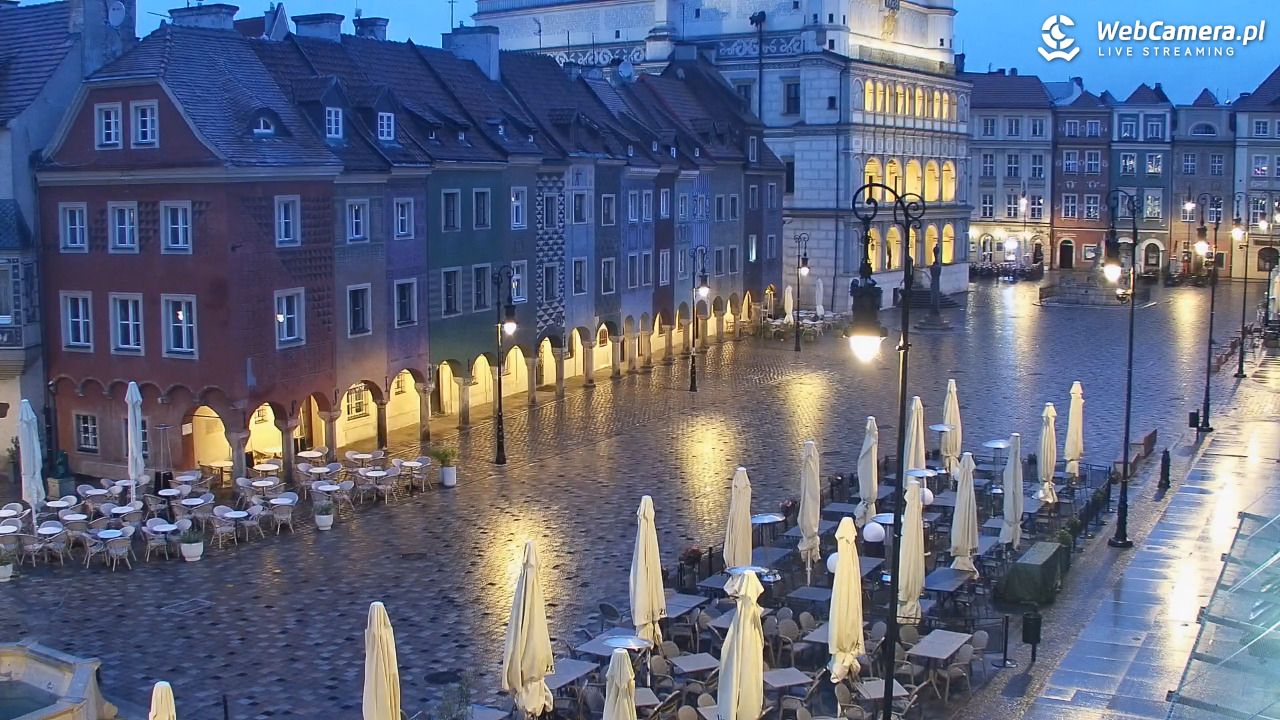 POZNAŃ - Stary Rynek - 17 wresień 2025, 06:13