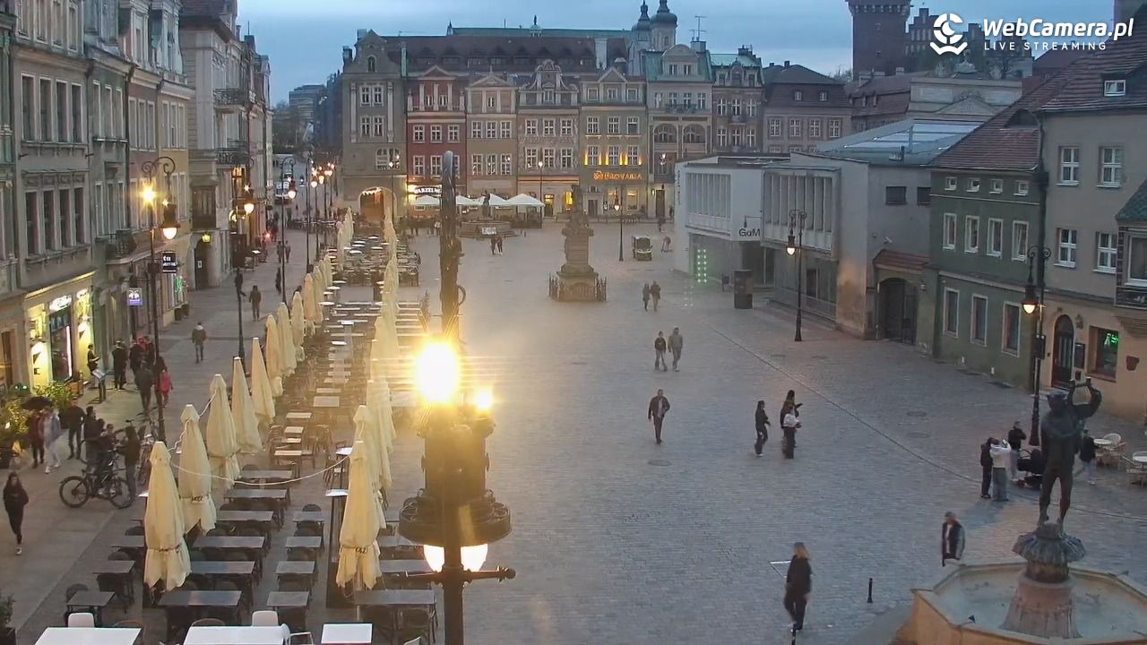 POZNAŃ - Stary Rynek - 05 kwiecień 2026, 19:28