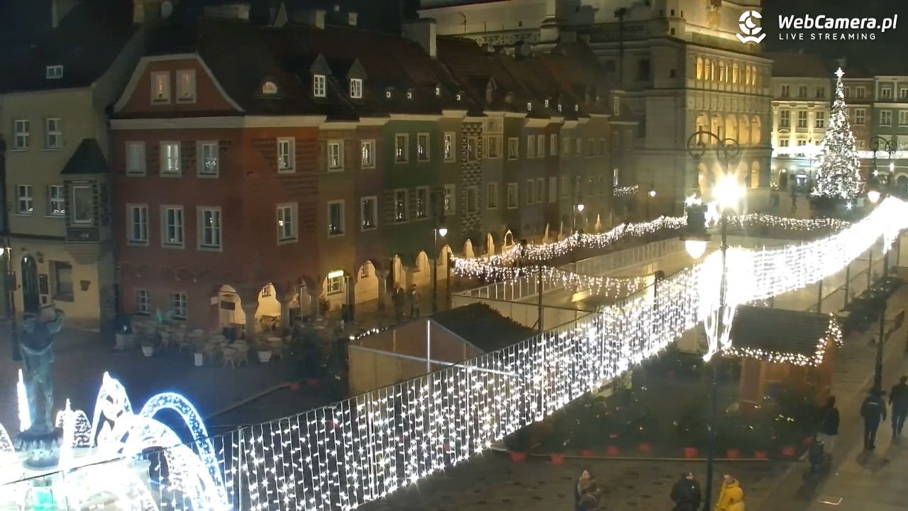POZNAŃ - Stary Rynek - 12 grudzień 2025, 23:18