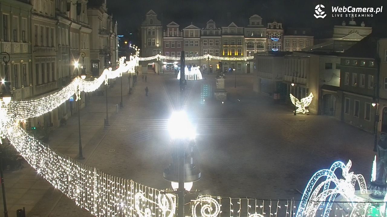 POZNAŃ - Stary Rynek - 19 styczeń 2026, 22:35