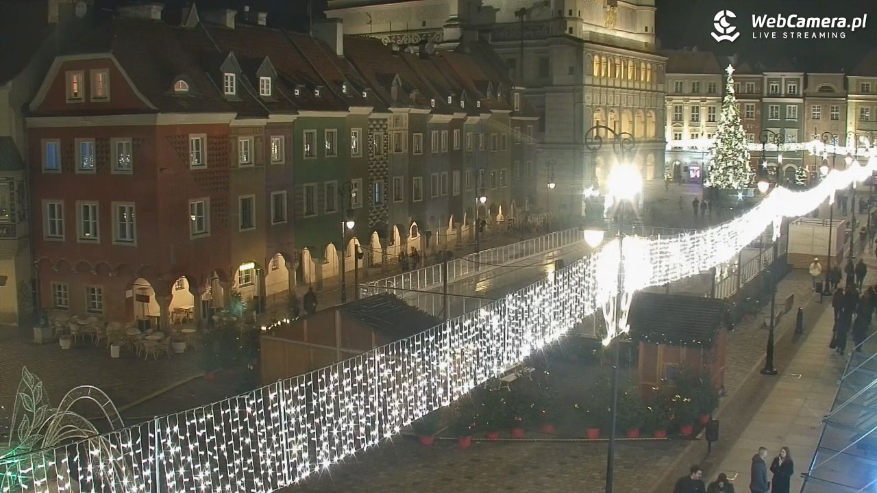 POZNAŃ - Stary Rynek - 11 grudzień 2025, 21:11