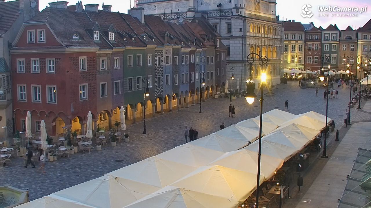 POZNAŃ - Stary Rynek - 22 czerwiec 2026, 21:38