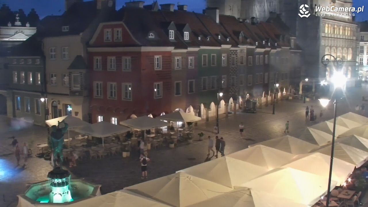 POZNAŃ - Stary Rynek - 04 sierpień 2026, 21:17