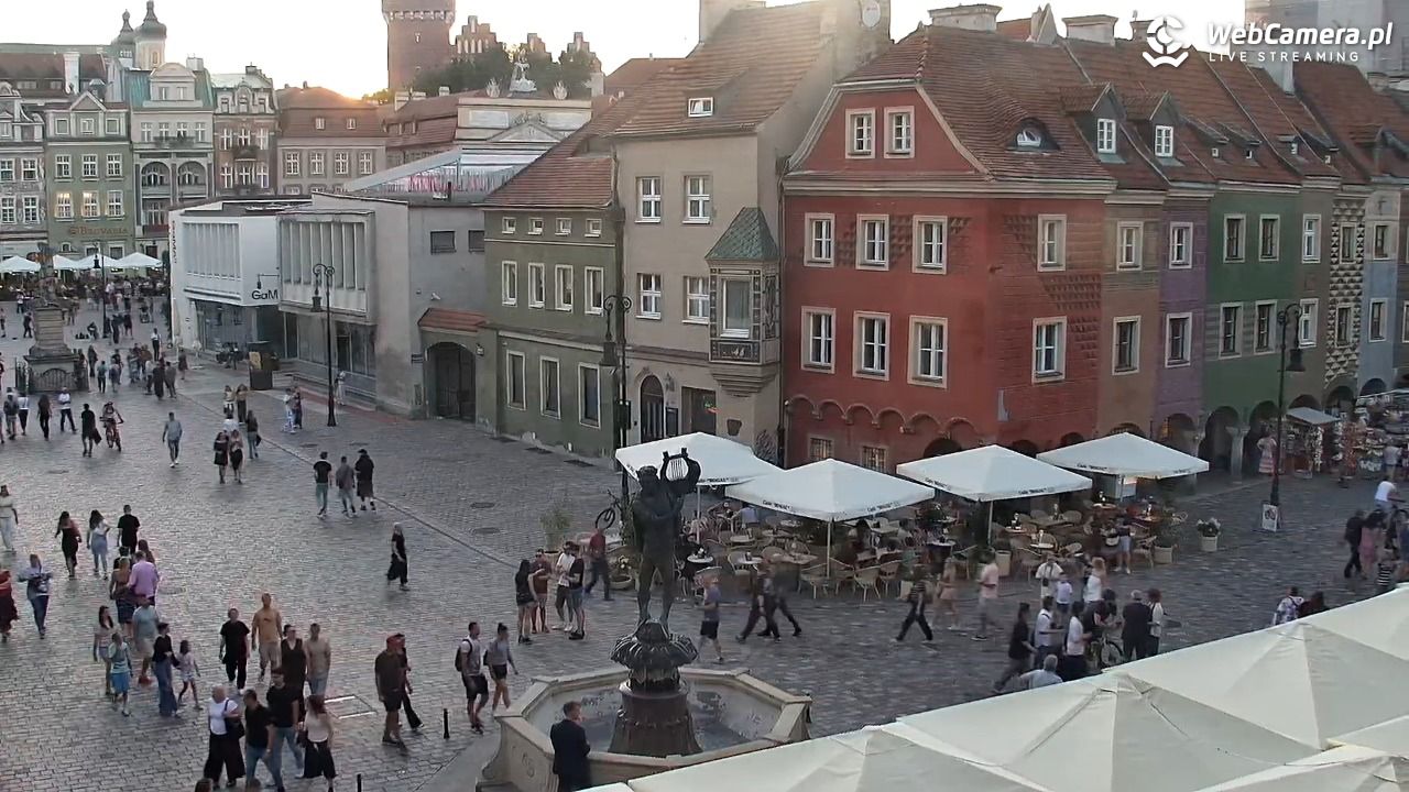 POZNAŃ - Stary Rynek - 25 lipiec 2026, 20:36